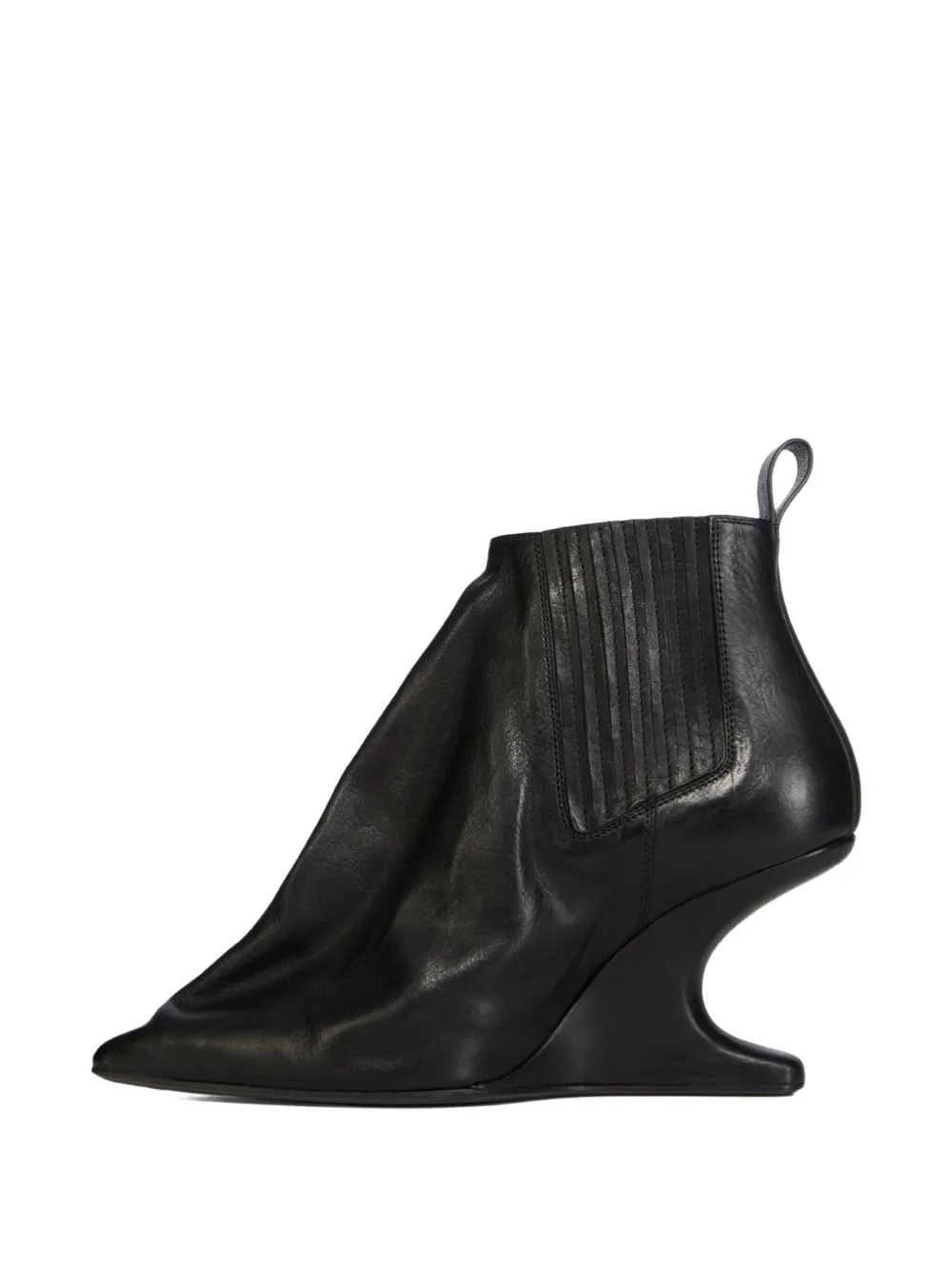 Rick Owens 80mm Taco boots Black