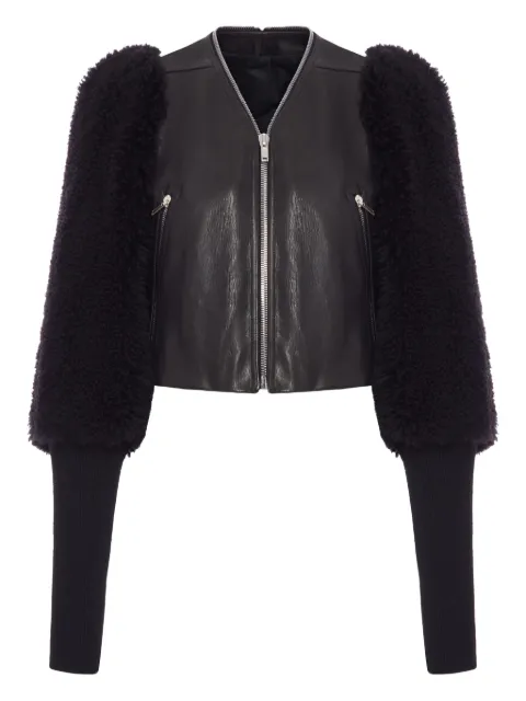 Rick Owens leather jacket
