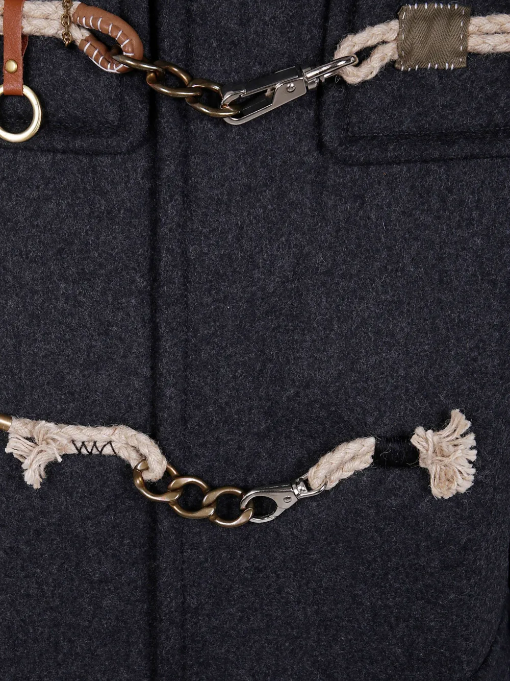 Kolor Duffeljas met capuchon Grijs