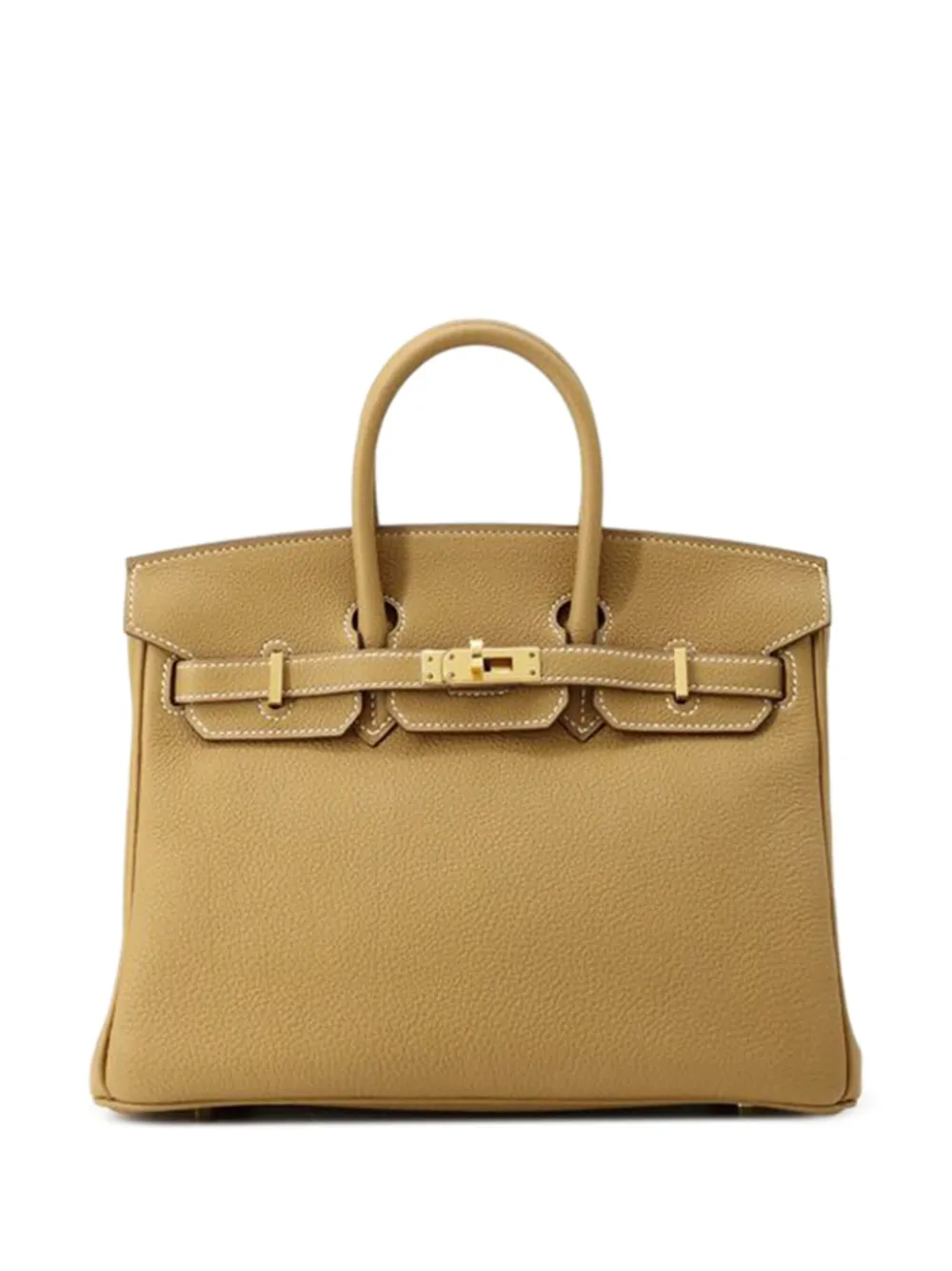 エルメス バーキン25 エトゥープ/ゴールド金具 トゴ W刻印 HERMES