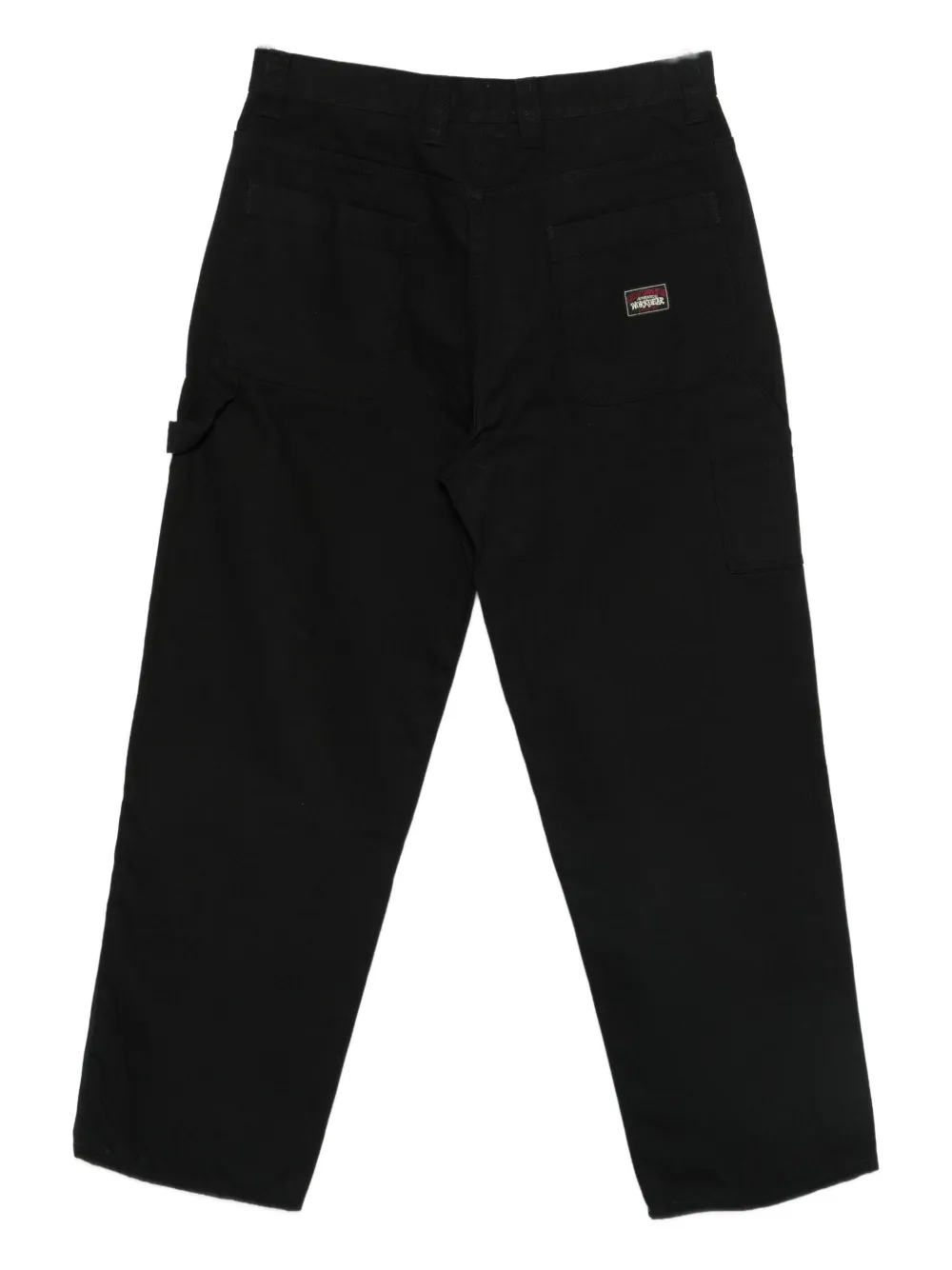 Stüssy logo-patch pants | Straight-Leg Pants | Image 2
