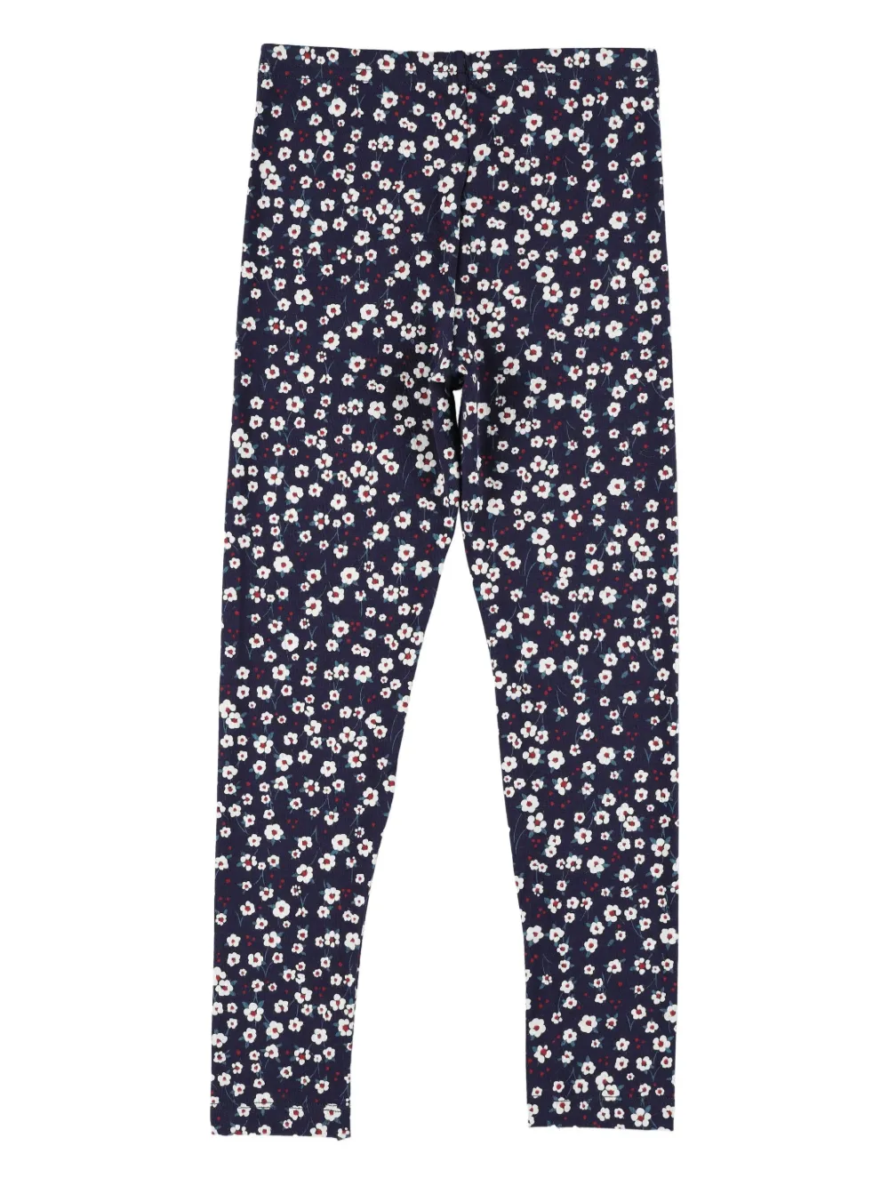 Petit Bateau floral-print leggings | Black | Image 1