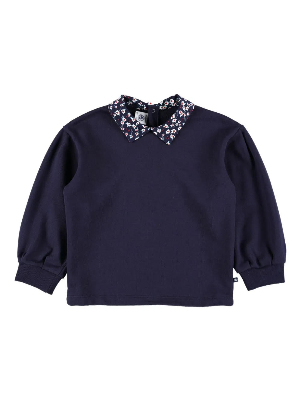 Petit Bateau fleece sweatshirt | Blue | Image 1