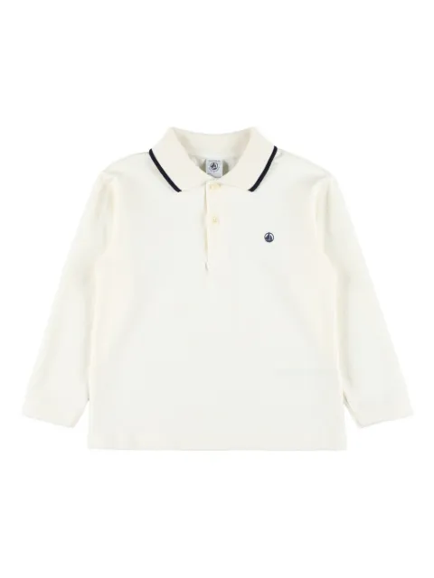 Petit Bateau long-sleeve polo shirt