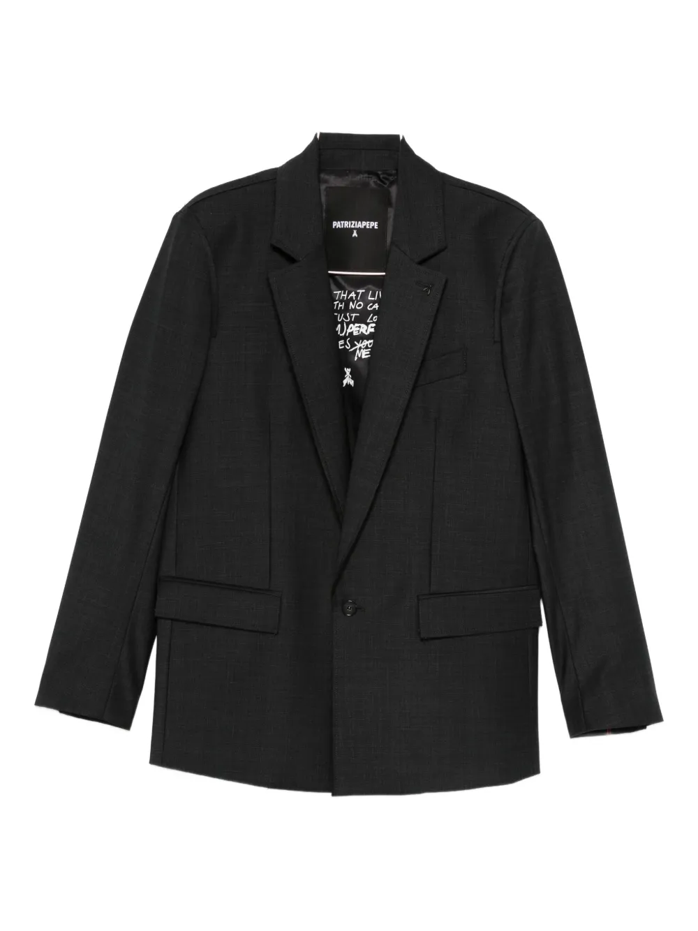 Patrizia Pepe (Im)perfection blazer | Grey | Image 1