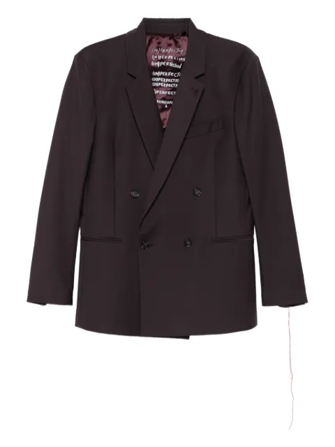 Patrizia Pepe double-breasted wool blazer