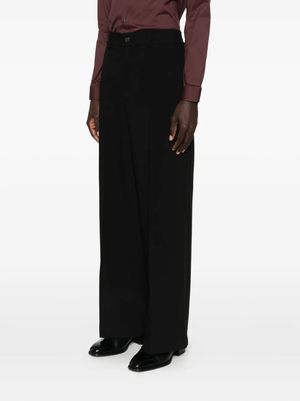 Patrizia Pepe Straight-leg Trousers In Animal Print