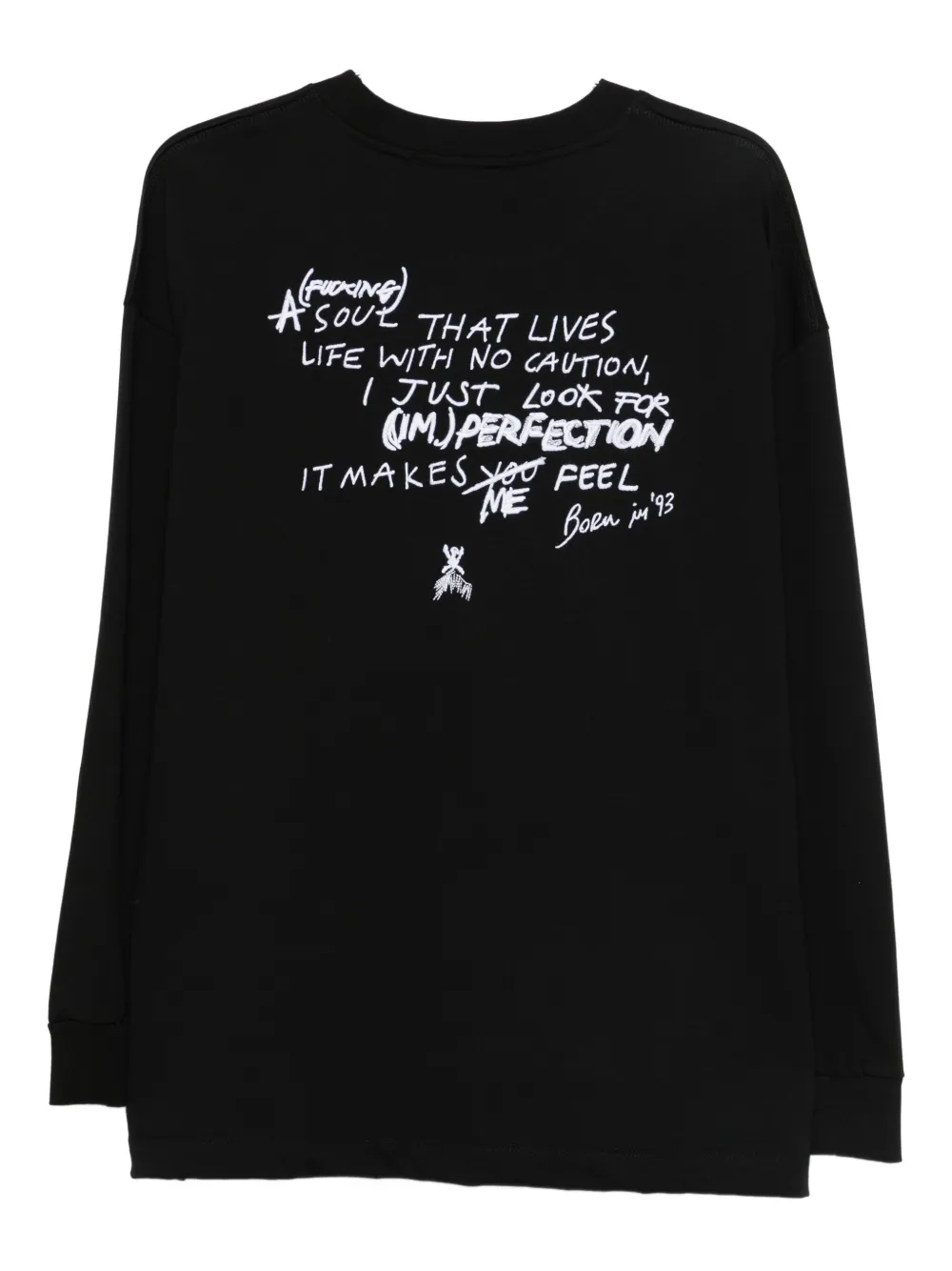 Patrizia Pepe Katoenen sweater - Zwart