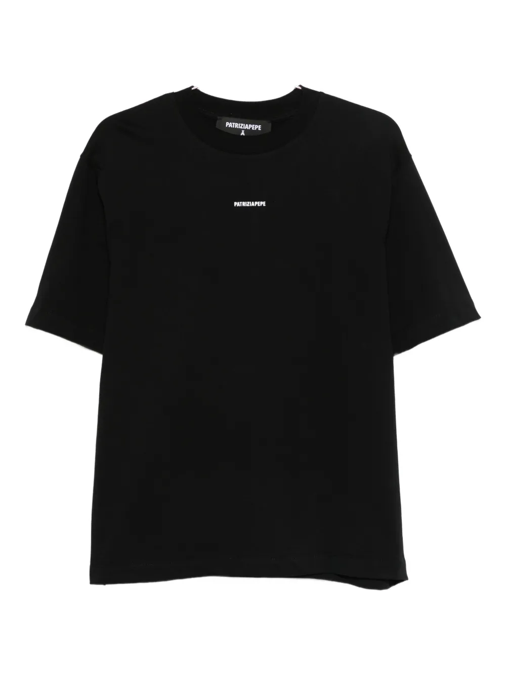 Patrizia Pepe cotton t-shirt | Black | Image 1
