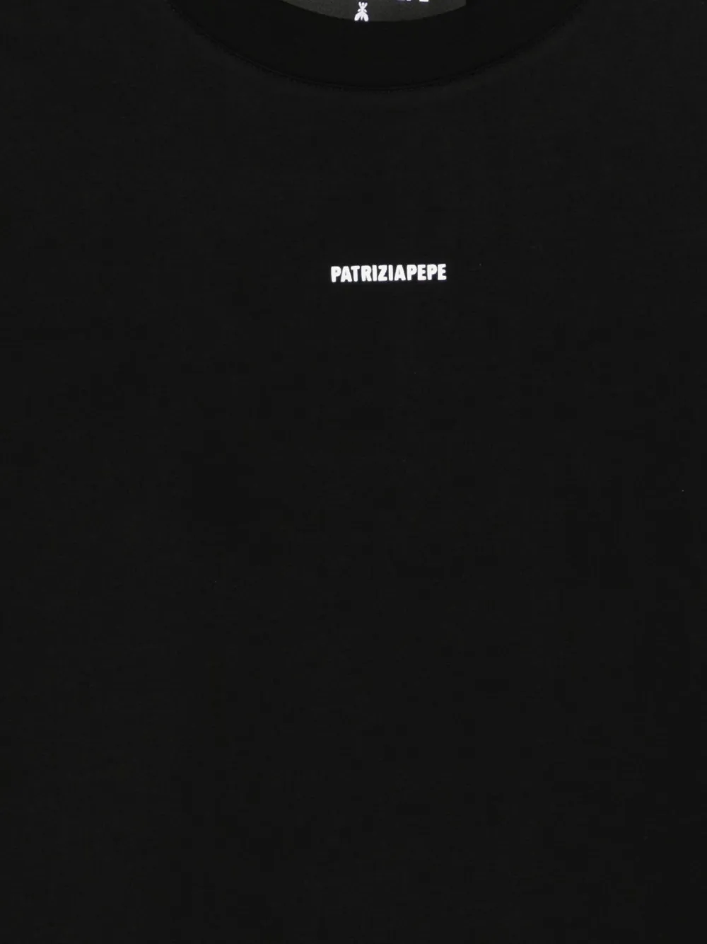 Patrizia Pepe Katoenen T-shirt Zwart