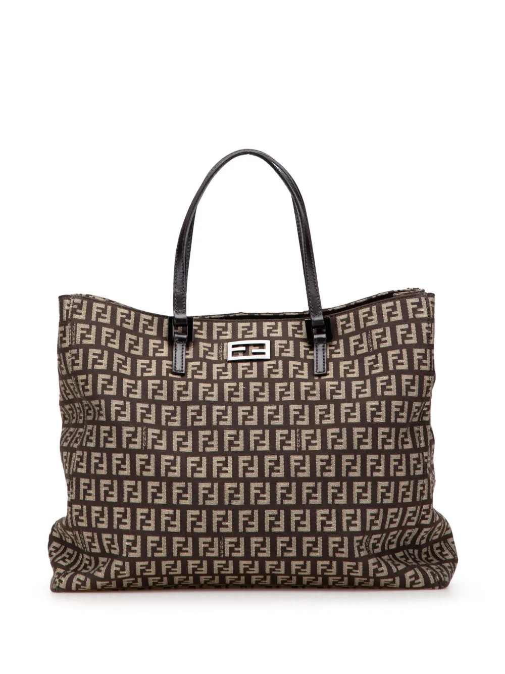 Fendi Pre-Owned 2000-2010 Zucchino Canvas tote bag | Brown | Image 1