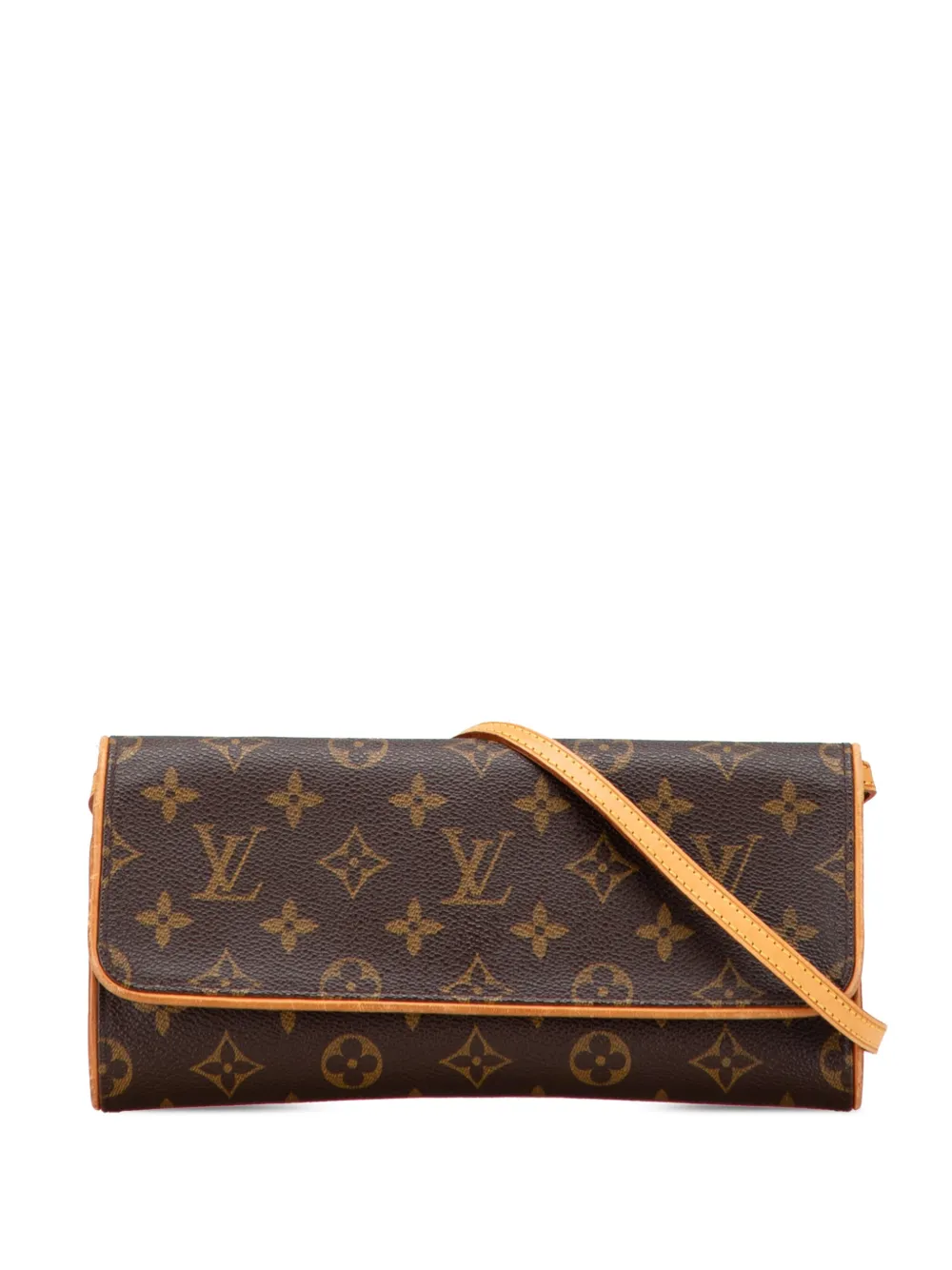 Louis Vuitton Pre-Owned 1999 Monogram Pochette Twin GM crossbody bag | Brown | Image 1