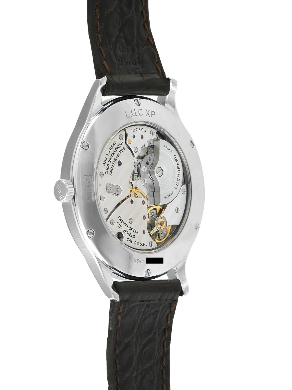 Pre-owned Chopard L.u.c Xp 40毫米腕表 In Black