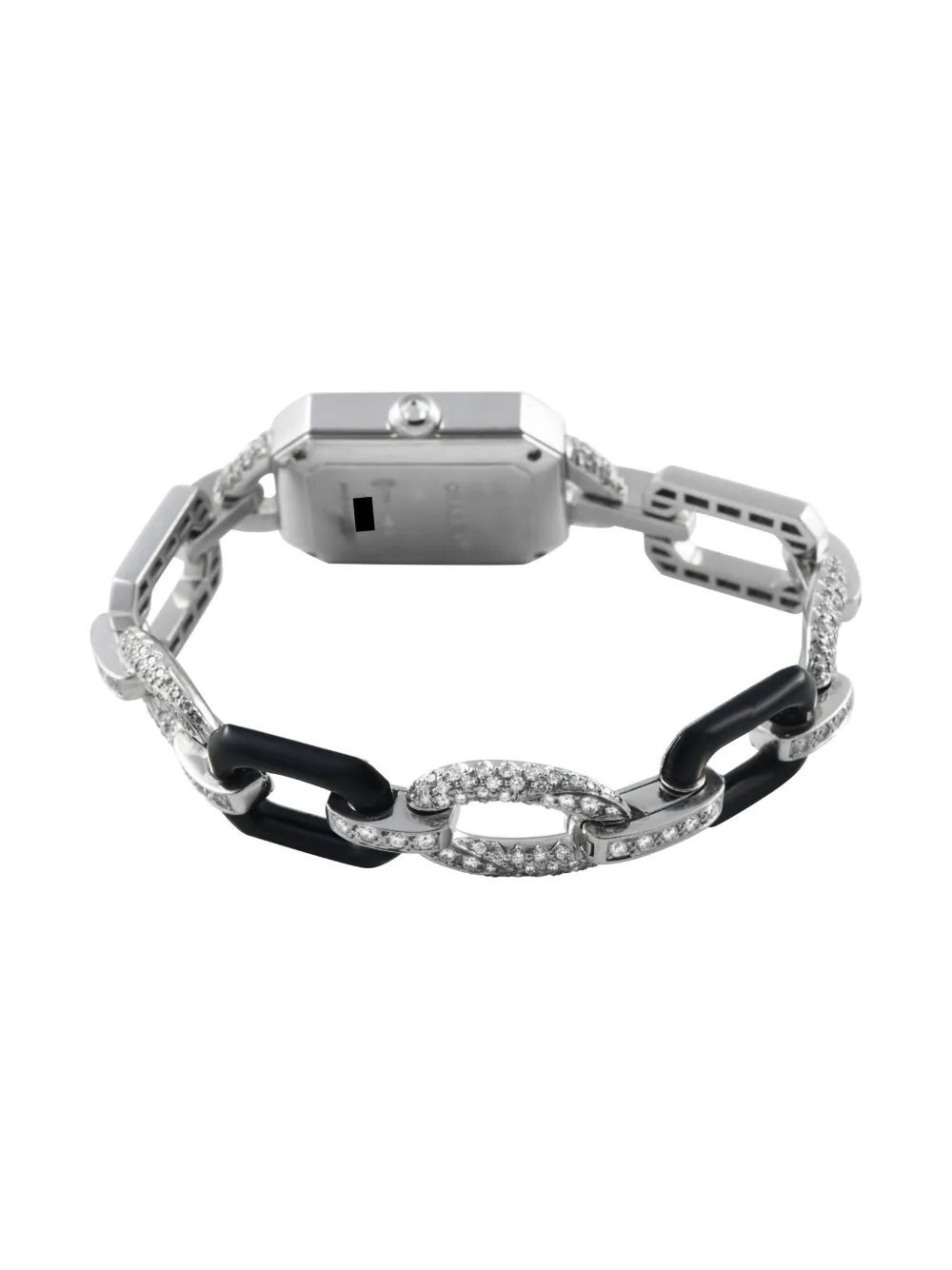 Pre-owned Chanel 18k White Gold Premire Diamond 20mm In Silver