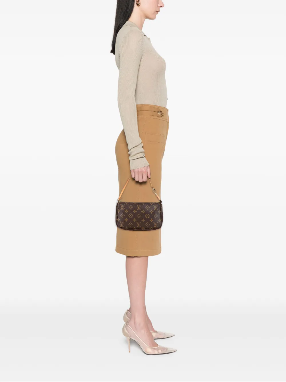 Louis Vuitton Pre-Owned 2007 Monogram Pochette Accessoires shoulder bag | Pre-Owned | Image 2