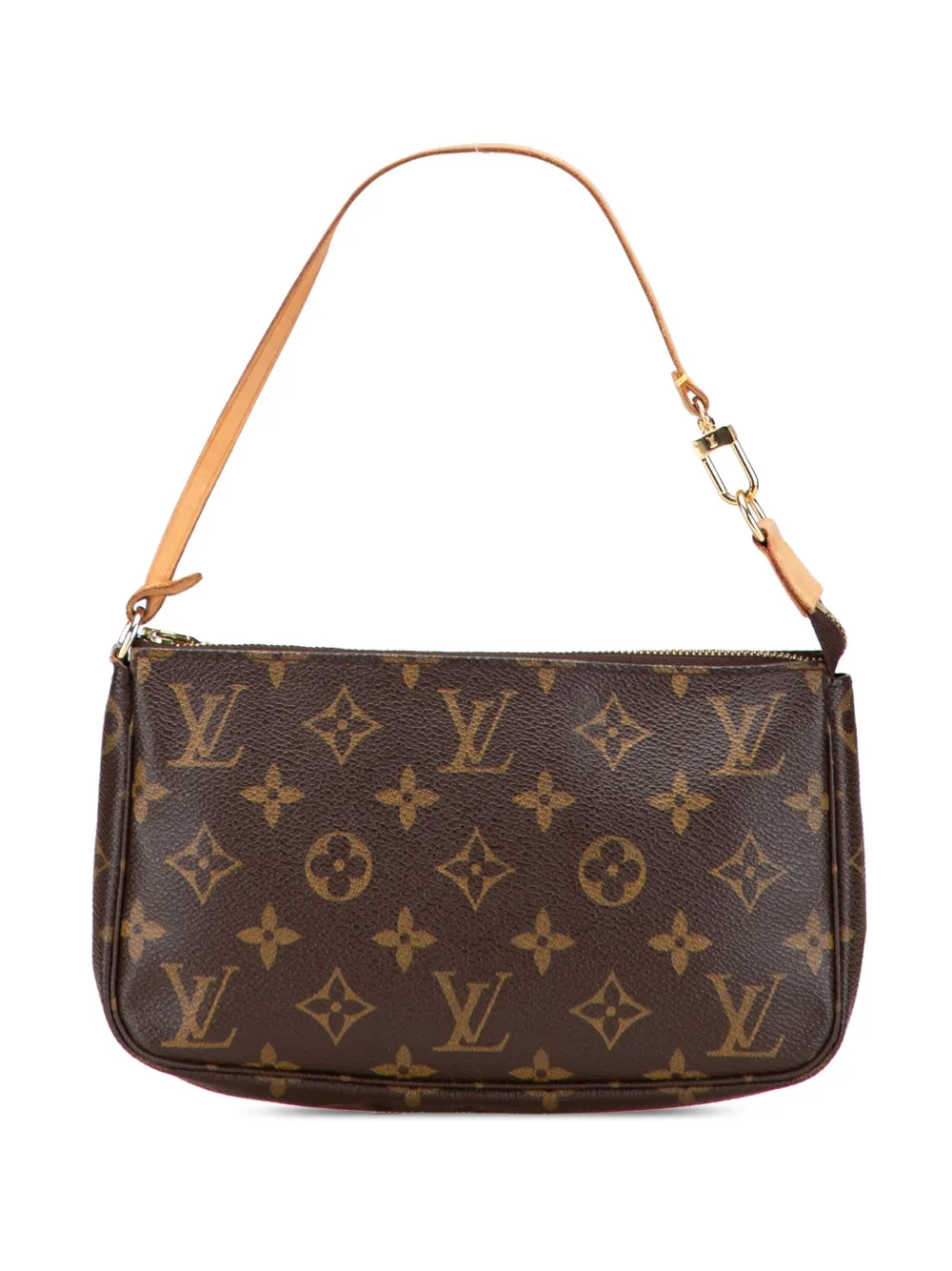 Louis Vuitton Pre-Owned 2007 ポシェット アクセソワール モノグラム ショルダーバッグ - ブラウン Louis Vuitton Pre-Owned 2007 ポシェット アクセソワール モノグラム ショルダーバッグ - ブラウン