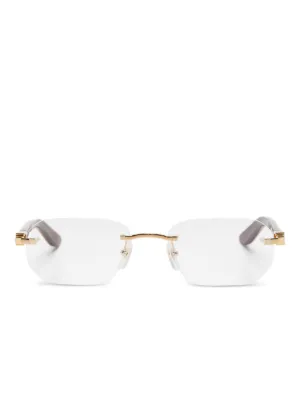 Prada Eyewear トライアングルロゴ メガネケース | ニュートラル