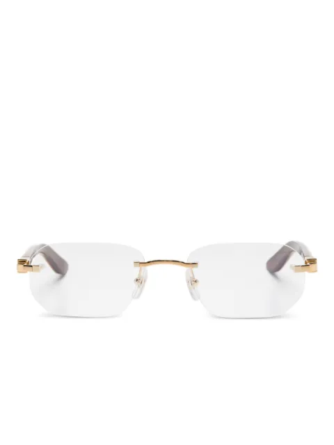 Cartier Eyewear rimless glasses