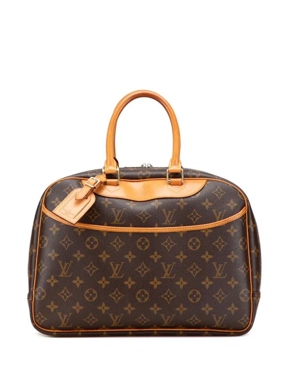 Louis Vuitton Pre-Owned 1998 モノグラム ドーヴィル ハンドバッグ - ブラウン Louis Vuitton Pre-Owned 1998 モノグラム ドーヴィル ハンドバッグ - ブラウン