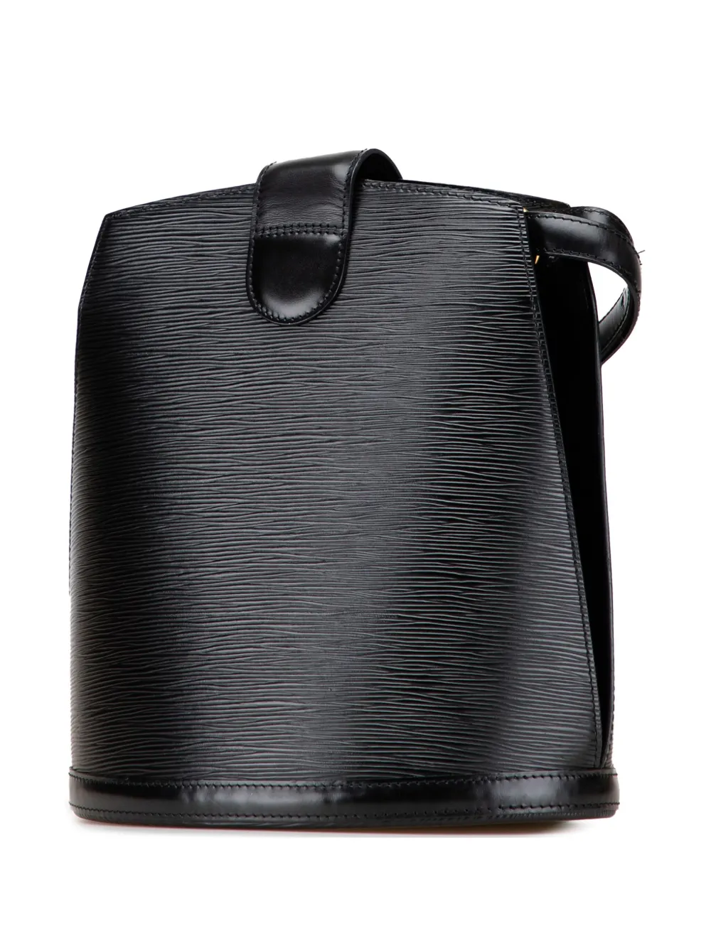 Pre-owned Louis Vuitton 1994 Epi Cluny Shoulder Bag In Black