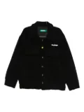 BARROW sherpa-fleece shirt jacket - Black