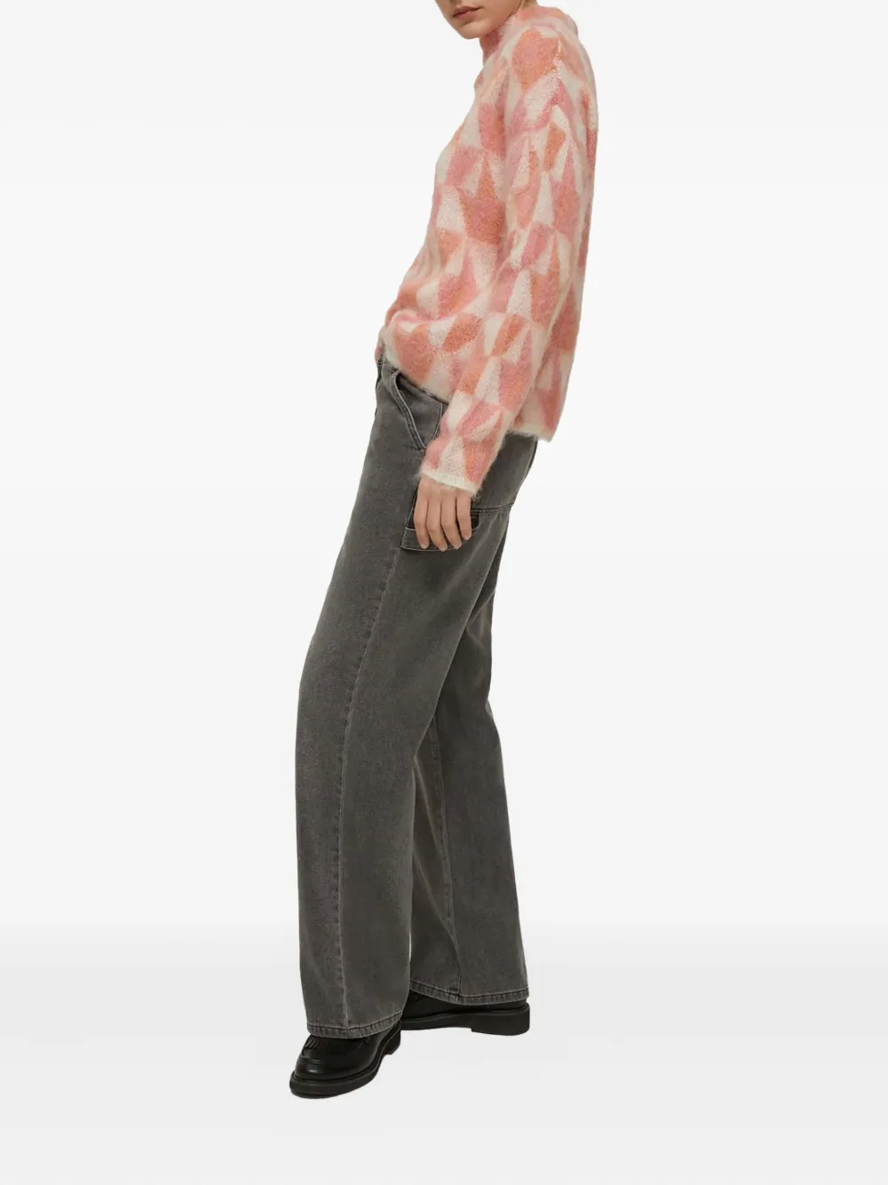 Pennyblack Straight-leg Jeans In Gray