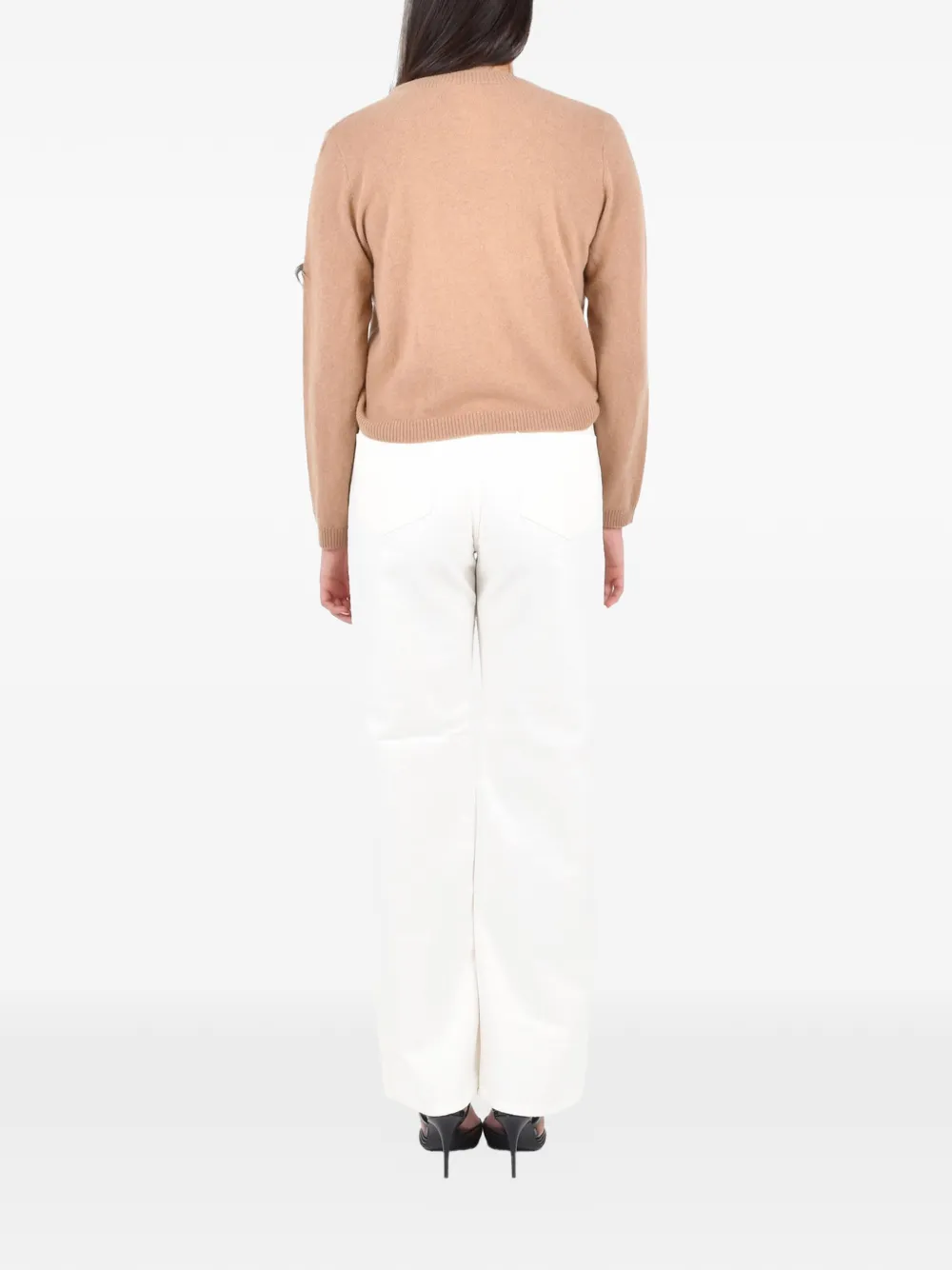 Pennyblack V-neck Sweater In Brown