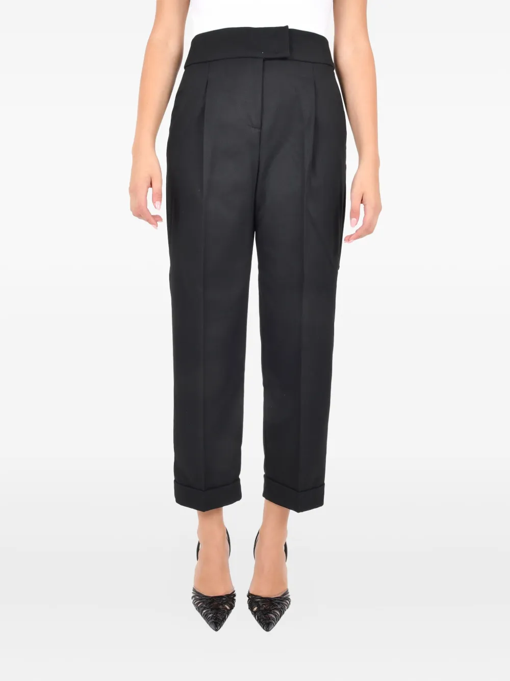 Pennyblack Cropped Trousers In Black