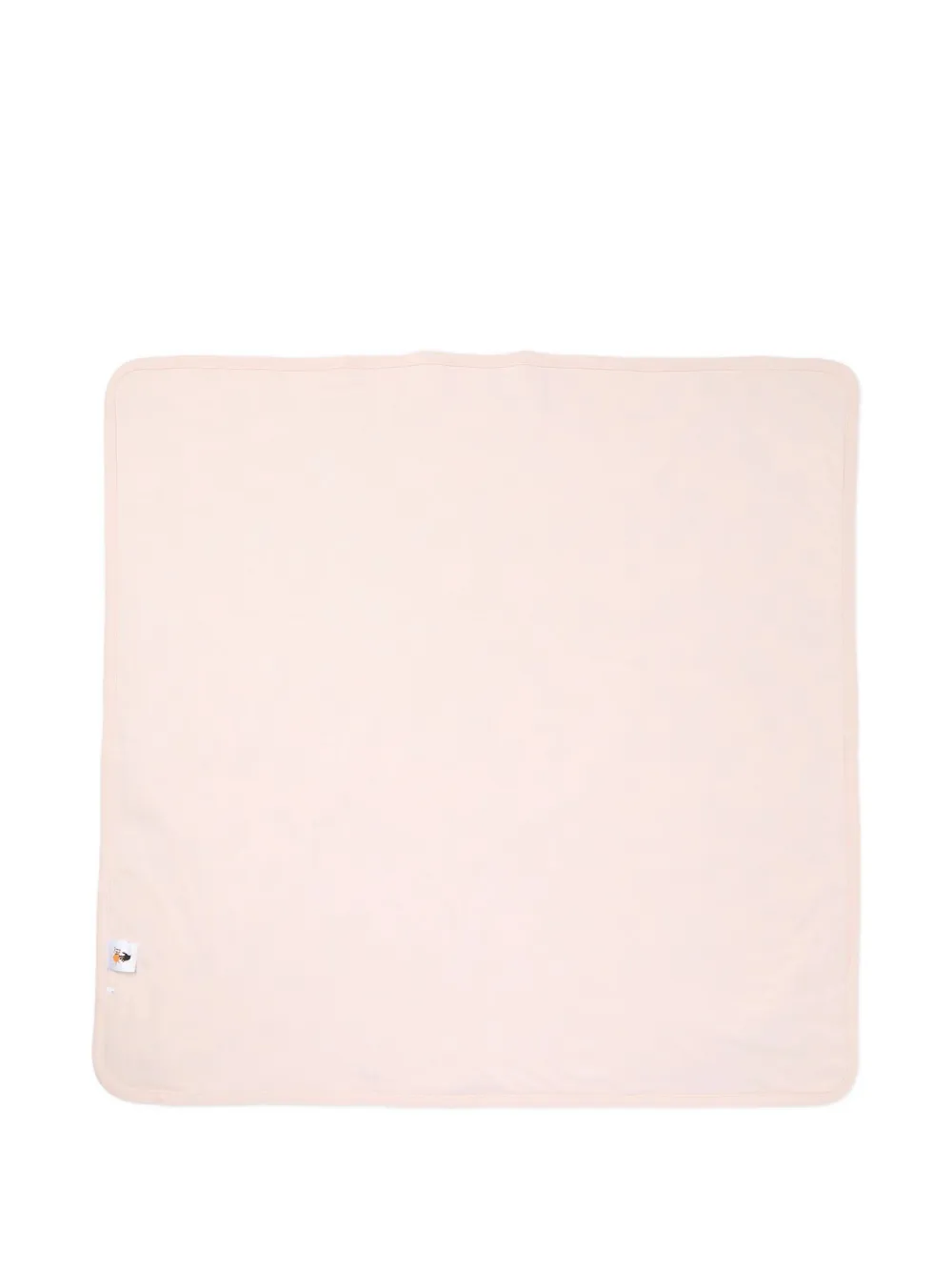 Off-White Kids logo print blanket - Beige