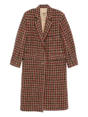 Vivienne Westwood チェック ベルテッドコート | レッド | FARFETCH JP