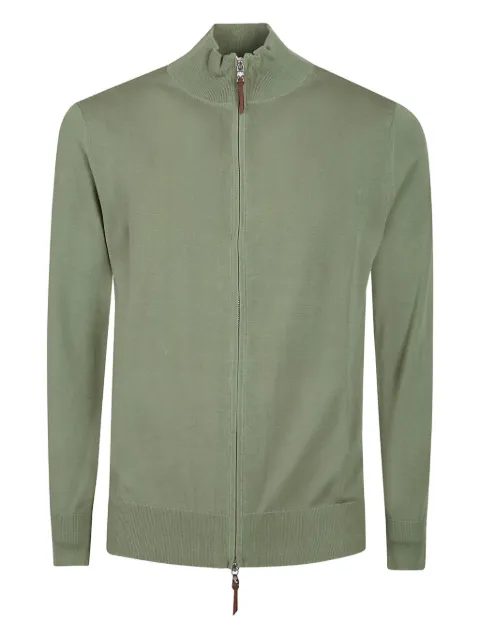 Ballantyne zip-up cardigan