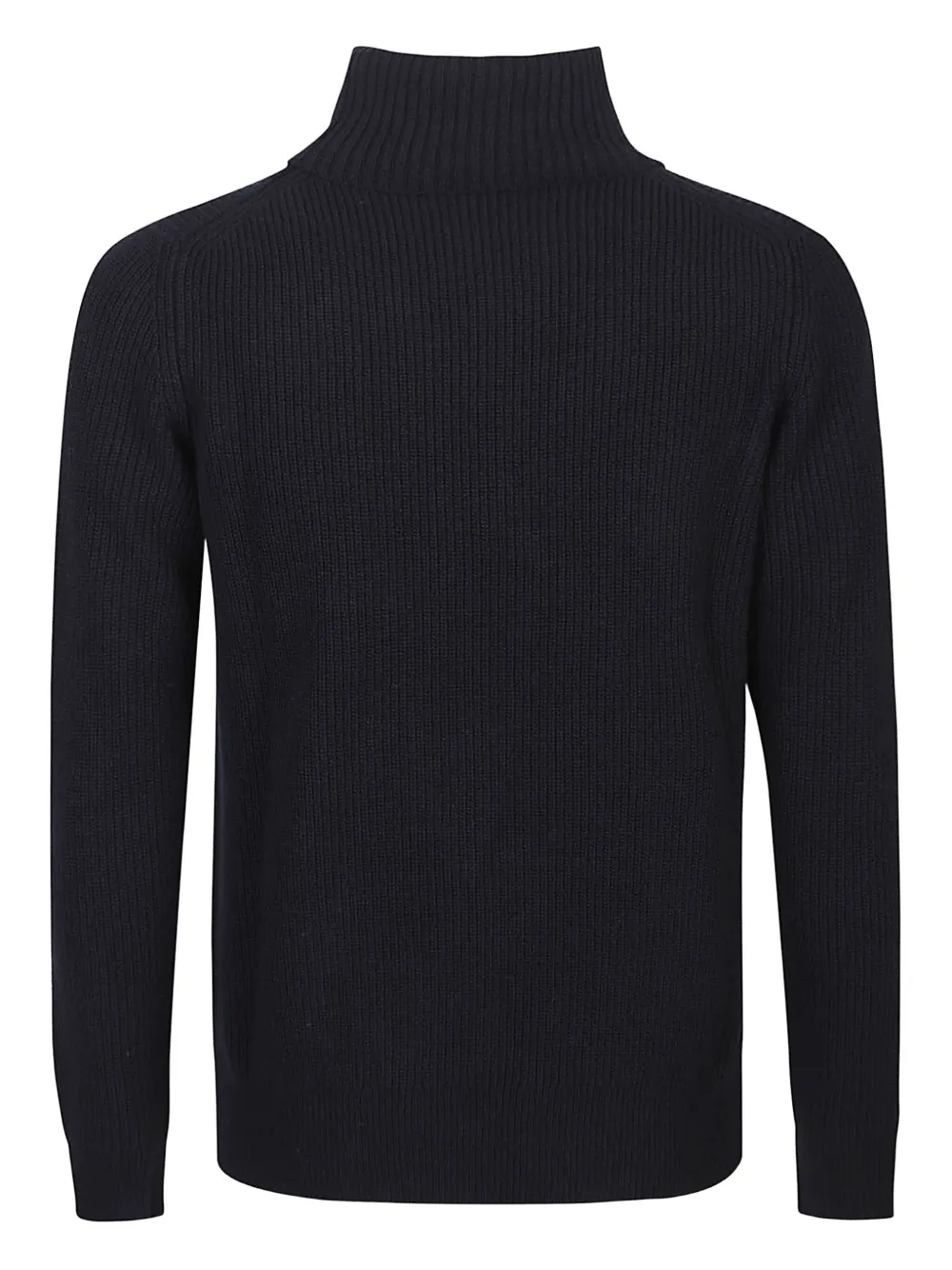 Ballantyne ribbed turtleneck sweater - Blauw
