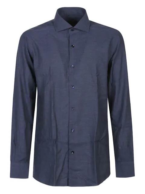 Barba long-sleeve cotton shirt