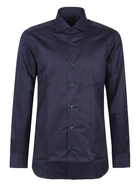 Barba long-sleeved cotton shirt