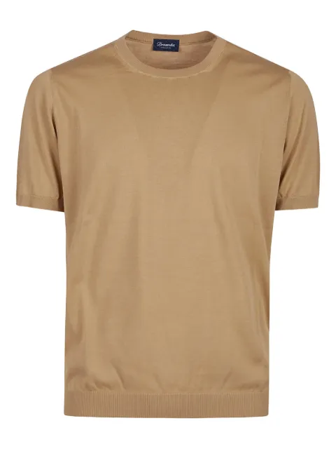 Drumohr short-sleeved cotton T-shirt