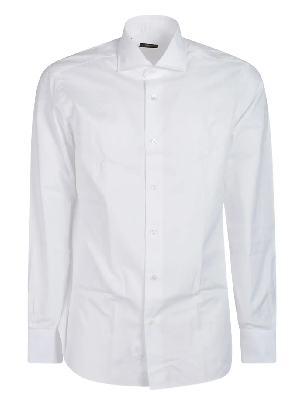 Barba button-cuff shirt | White | Image 1