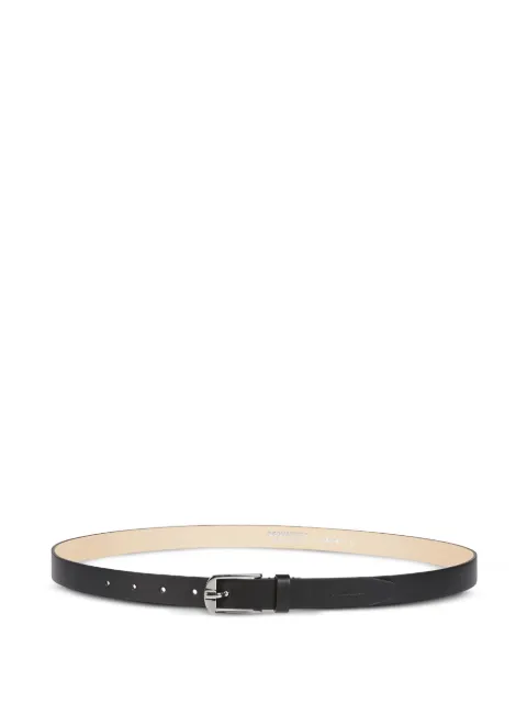 DSQUARED2 leather rectangle buckle belt