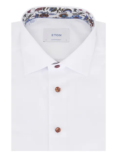 Eton Camicia con colletto a fiori