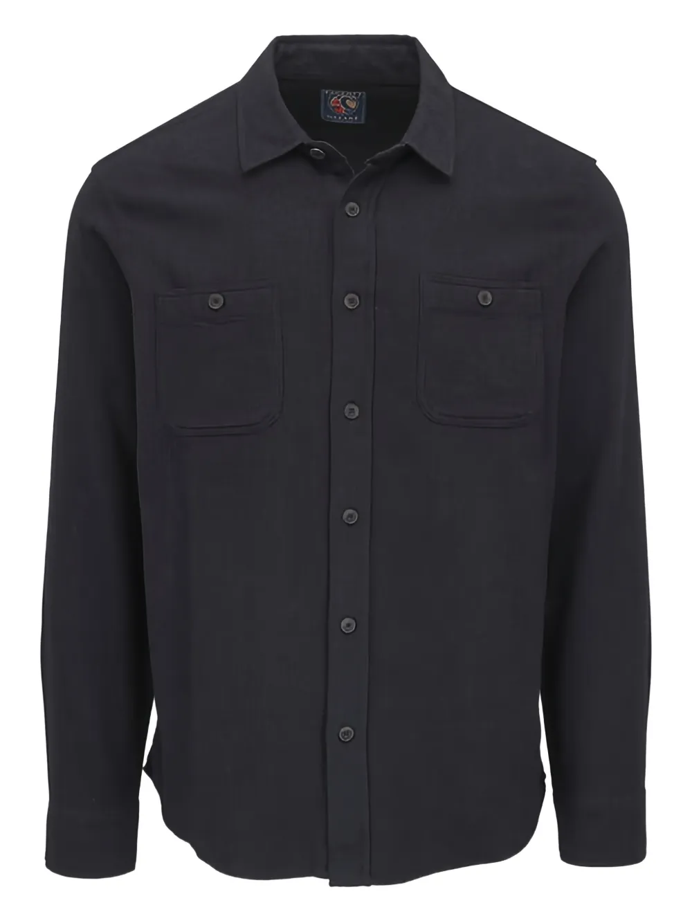 FAHERTY chest-pocket shirt - Grigio