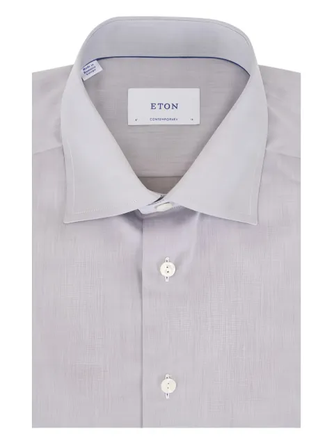 Eton button-fastening shirt