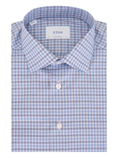 Eton button-fastening shirt