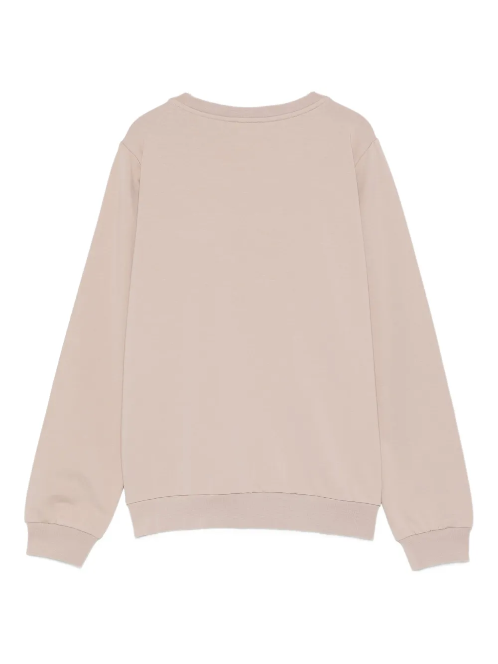 Liu •jo Rhinestone-embellished Sweatshirt In Neutral