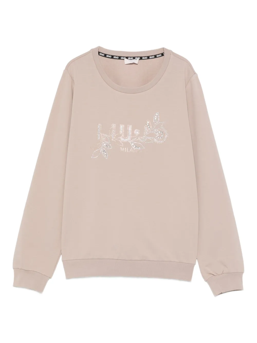 LIU JO sudadera con detalle de strass | neutro | Image 1