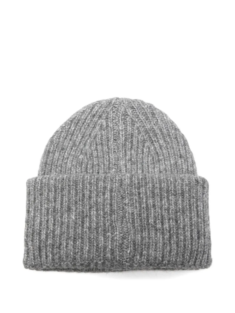 Amish Ribbed Beanie In Gray
