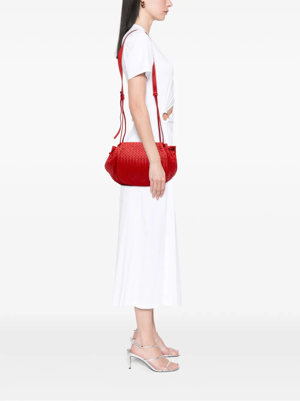 Bottega Veneta Pre-Owned 2012-2025 Nappa Intrecciato Flap crossbody bag | Pre-Owned | Image 2