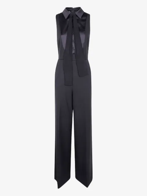 TWINSET tie neck jumpsuit