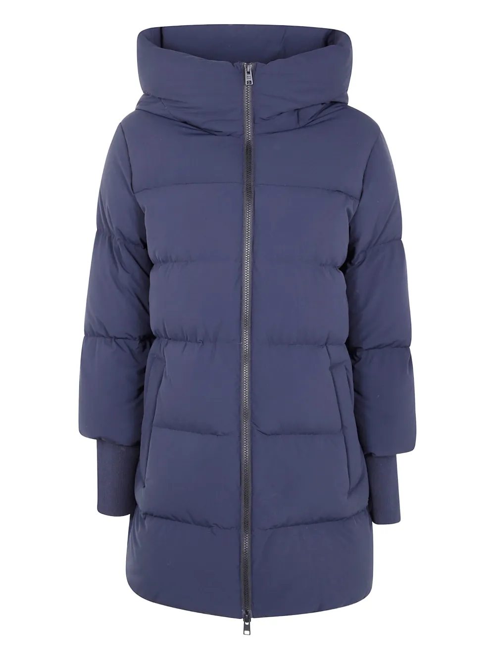 Woolrich abrigo capitonado con capucha | azul | Image 1
