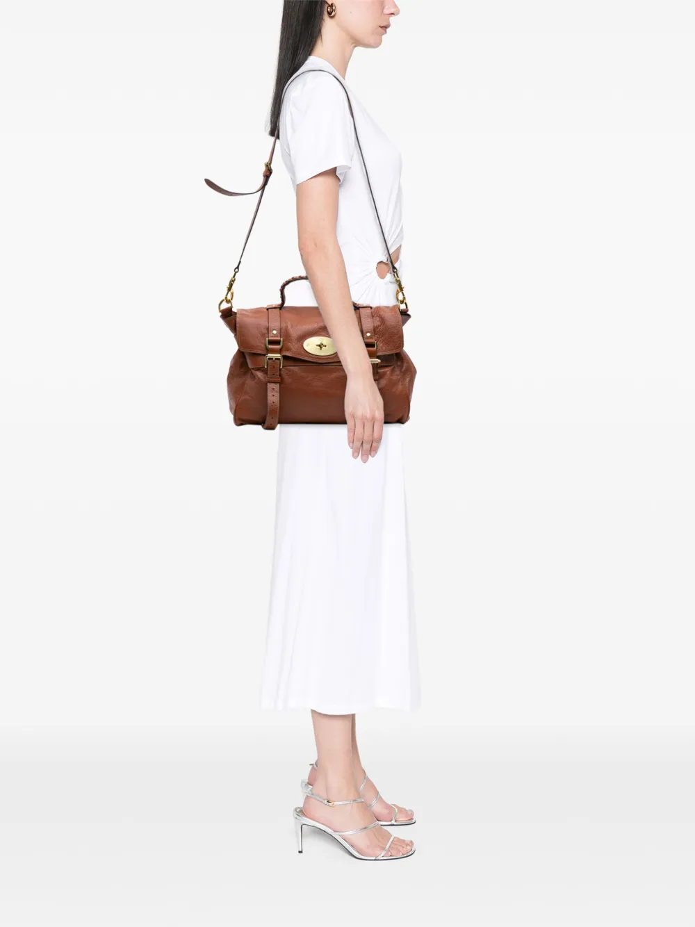 Mulberry Pre-Owned 2000-2015 Calfskin Alexa satchel | Pre-Owned | Image 2