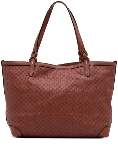 Gucci Pre-Owned 2016-2025 Medium Microguccissima Craft tote bag