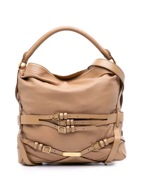 Burberry Pre-Owned 2000-2017 Leather Gosford Bridle satchel